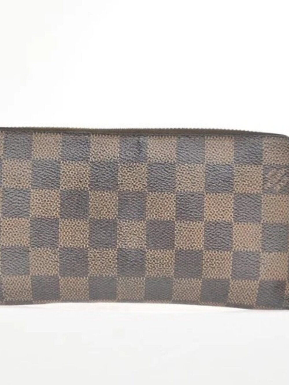 LOUIS VUITTON Zippy Wallet Zip Around Wallet Damier Ebene Brown N60015 09KC304